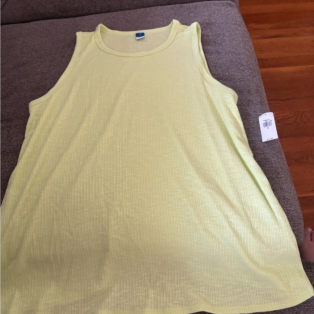 Old Navy Light Yellow Tank Top